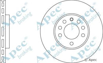 APEC BRAKING dsk2101 -  Тормозной диск